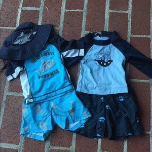 Gymboree Boys Bathing Suits 6-12 Months